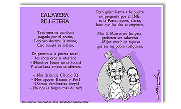 Calavera billetera